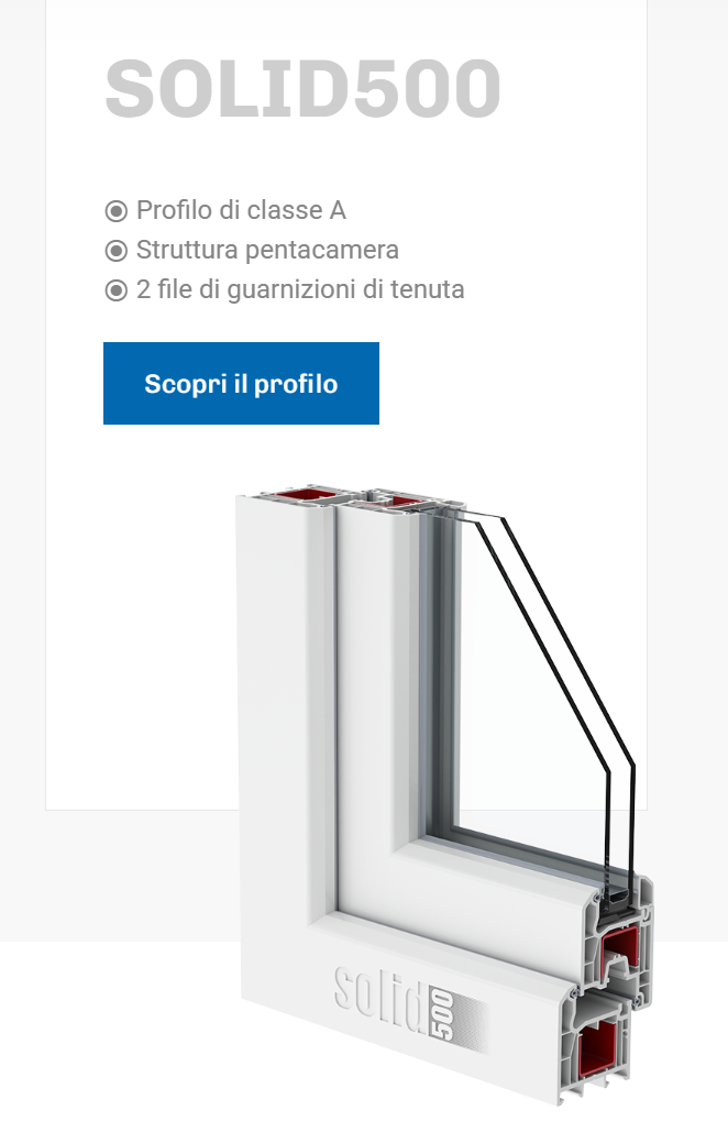 Profilo Ramplast SOLID500