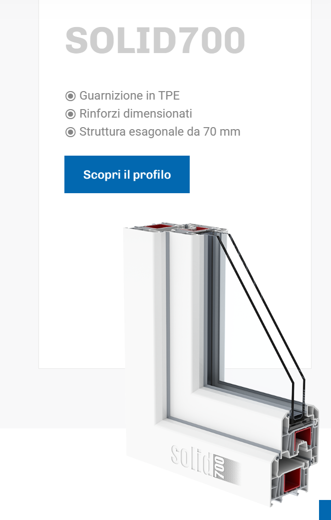 Profilo Ramplast SOLID700
